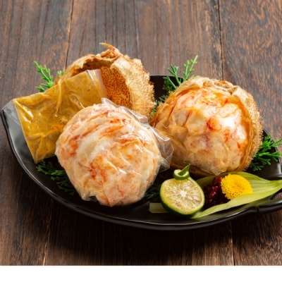 毛がに甲羅盛(2個)【殻剥き不要!毛ガニの美味しいところだけをイイとこどり】