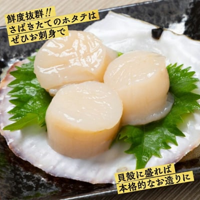 北海道紋別産 活ホタテ2kg(Lサイズ)