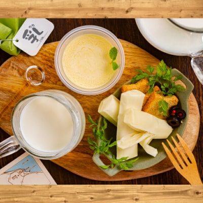 喜多牧場のよくばり乳(ちち)セット