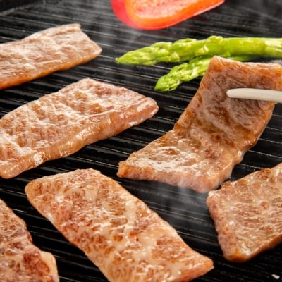 紋別名物 流氷昆布締め和牛三角バラカルビ 1kg