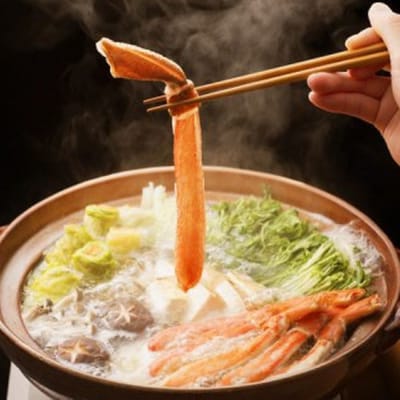 【厳選部位のみ】本ズワイガニしゃぶしゃぶ【大】(500g)| 生食可 お刺身