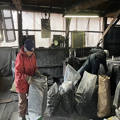 風炉　小箱B品　6手前　約2kg