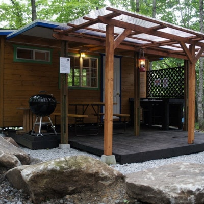 【応援キャンプ!】福島県オートキャンプ場　あぶくまキャンプランド　宿泊利用券(5,000円分)