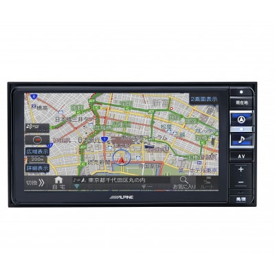 アルパイン 7型ワイドカーナビ 7WNX2