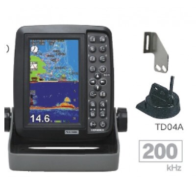 釣りに行こう!豊橋の魚探ブランHONDEX5型ワイド液晶ポータブルプロッター魚探PS-611CNII