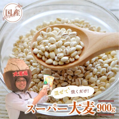 国産スーパー大麦 ビューファイバー 900g