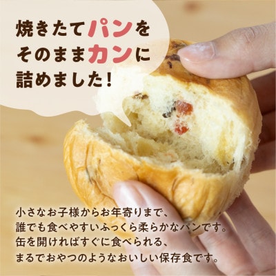5年保存　缶入りパン「パンカン!」コーヒーナッツ味12缶入り　防災の備蓄に
