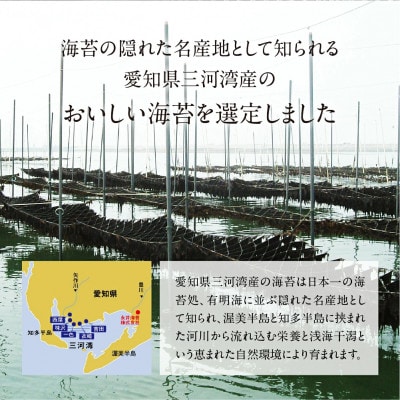 永井海苔　三河湾産焼のり7枚×10袋詰め