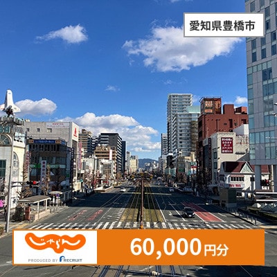 【じゃらんふるさと納税クーポン】 愛知県豊橋市でつかえる60,000円 クーポン