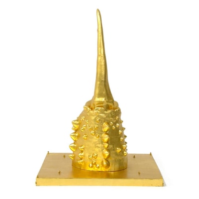 紋別 カニの爪オブジェ - 金箔版, 小 -