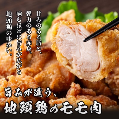 宮崎県が誇る「みやざき地頭鶏」のカットモモ肉 250g×4P