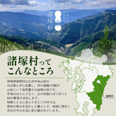 【宮崎県諸塚村】返礼品なしの寄付(1口:15,000円)
