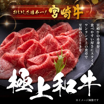 宮崎牛 赤身スライス 約500g×1P