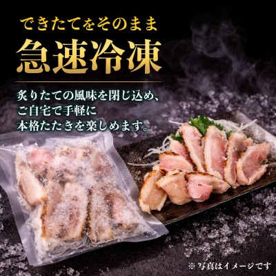 みやざき地頭鶏 絶品たたき 100g×4P