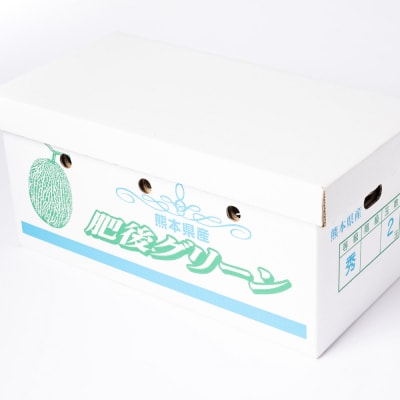 【先行予約】肥後グリーン 3L以上 2玉【2026年5月中旬より順次発送】_001-4586-C