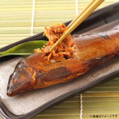 鮎の老舗頼藤商店「鮎の甘露煮(4尾入)」 鮎 甘露煮 惣菜_001-6335