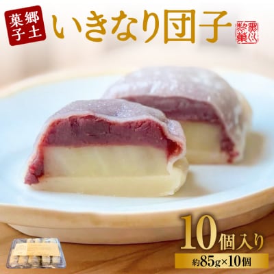 いきなり団子10個詰 団子 紅はるか さつまいも_017-6737