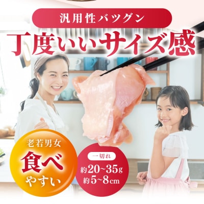 九州産 若鶏 もも切身 合計3.0kg(300g×10袋) _290-6734