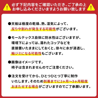 モールテックス ダイニングテーブル スチール脚 幅1600mm 奥行800mm_098-4754