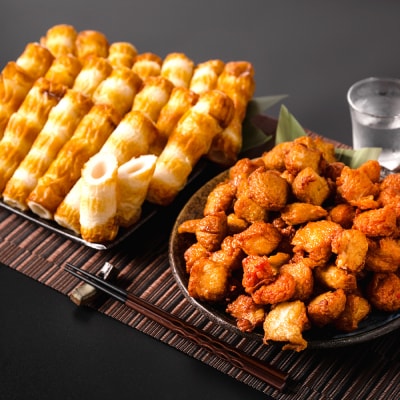 【着日指定必須】日奈久竹輪 天ぷらセット松　ちぎり天 ピリ辛天 柚子こしょう天_035-4767-C