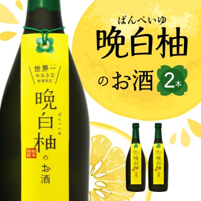 晩白柚のお酒 晩白柚リキュール 720ml×2本_041-4416-A