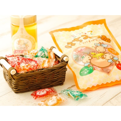 蜂蜜あめミックス 2袋(百花蜜 みかん蜜あめ プロポリス)_058-5177