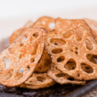 蓮根チップス(明太子味)20g×5袋 れんこん_062-4511-B