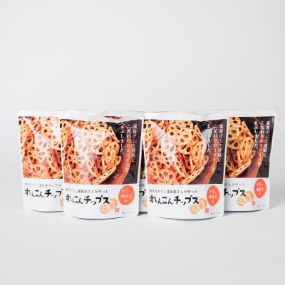 蓮根チップス(明太子味)20g×5袋 れんこん_062-4511-B