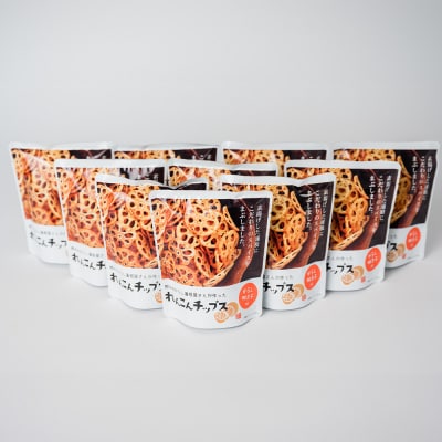 蓮根チップス(明太子味)20g×10袋 れんこん_062-4512-B