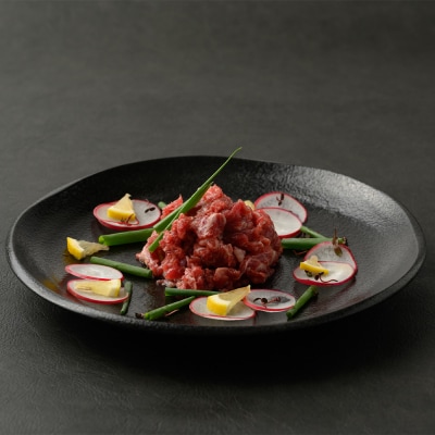 鮮馬刺し 霜降り ( カルビ ) ユッケ 7個 セット 280g _147-2232-C