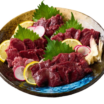  国産馬刺しブロック560g_147-6223