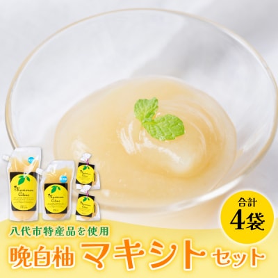 熊本県 八代市産 晩白柚 ペースト「マキシト」セット(合計1010g)_189-4772-B