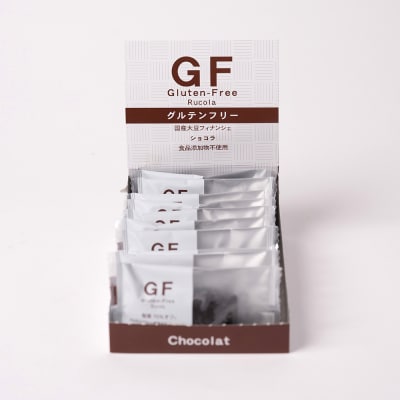 グルテンフリー国産大豆フィナンシェショコラ20個セット_242-4551-B