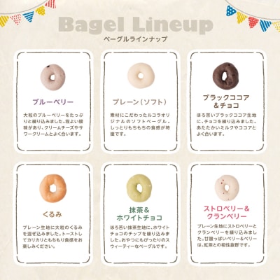 ルコラベーグル売れ筋6種60個セット_242-4548-B