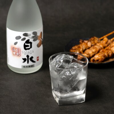 八代不知火蔵 白水 華酵母 720ml 1本 米焼酎 焼酎_040-5891-A