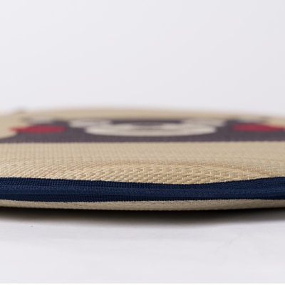 くまモン い草座布団 丸形1枚 八代市産_112-4690-B