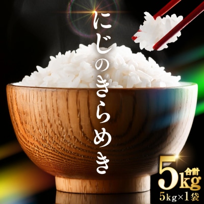 【令和7年産】  熊本県産 にじのきらめき5kg(5kg×1袋)_132-6731