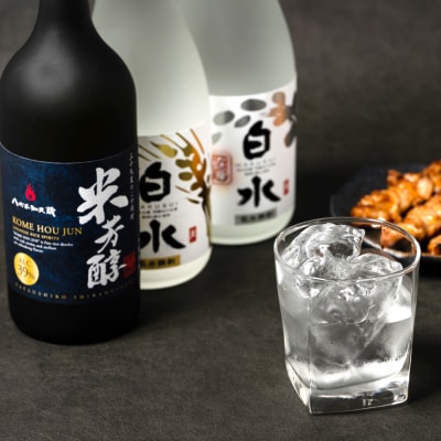 八代不知火蔵 華酵母 蔵酵母 米芳醇 焼酎飲み比べ 720ml各1本(計3本 _040-5921-A