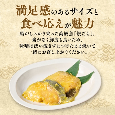 厚切り 銀だらの味噌漬け 約1kg 銀だら _045-6687
