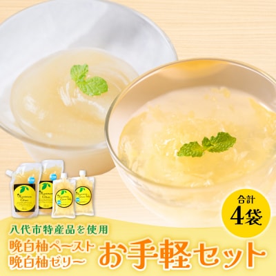 晩白柚ペースト「マキシト」& 晩白柚ゼリー「マキシトゼリー」『お手軽セット』_189-4771-C