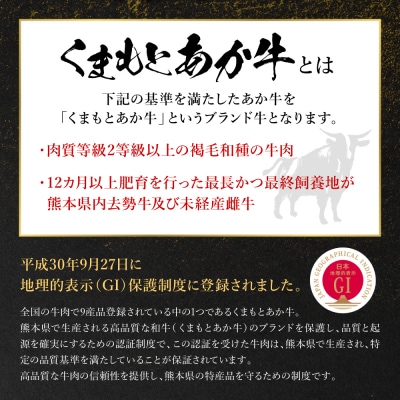 GI認証 くまもとあか牛 ロースステーキ 約500g 和牛 ロース ステーキ 牛肉_204-6633
