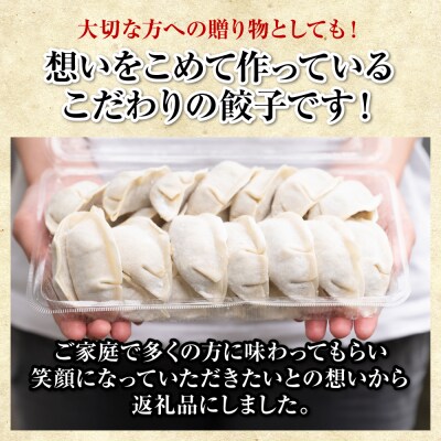 羽根つき冷凍生餃子2パック(56個入)　たれ2本とラー油付_239-4366