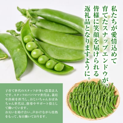 産地直送 スナップエンドウ 700g えんどう 豆_271-6791