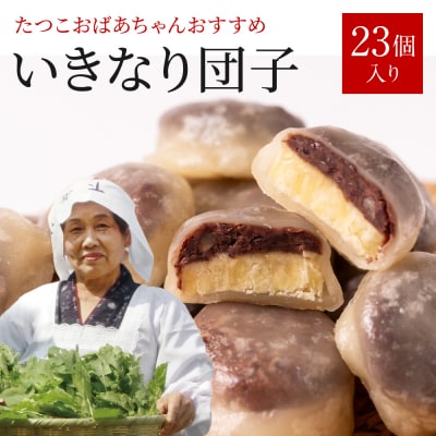 たつこおばあちゃんおすすめ いきなり団子 1個(60g) × 23個入_143-2243-C