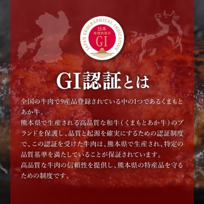 GI認証 くまもとあか牛100%使用 くまもとあか牛ハンバーグ 150g×6個_229-6705