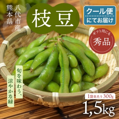 【先行予約】枝豆 1.5kg えだまめ【2026年7月上旬より順次発送】_229-6722