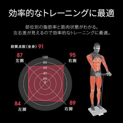 【RD804LBK】タニタ 左右部位別体組成計|22_tnt-190101