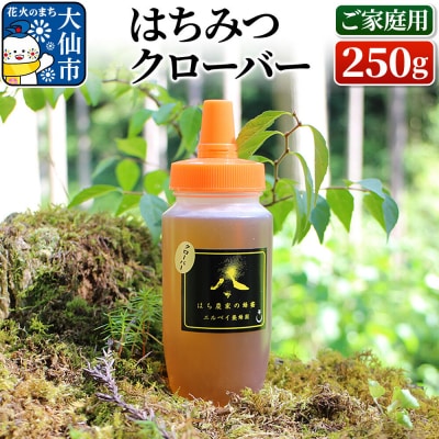 はちみつ クローバー 250g(ご家庭用) ハチミツ 蜂蜜|22_erb-060201