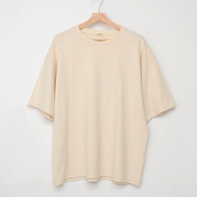 nayuta ベーシックTシャツ HW10/1 生成【M】|22_hmn-010101ab