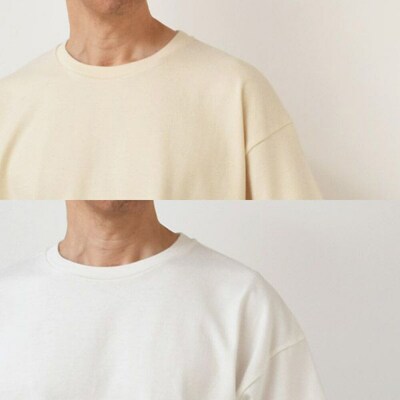 nayuta ベーシックTシャツ HW10/1 生成【M】|22_hmn-010101ab